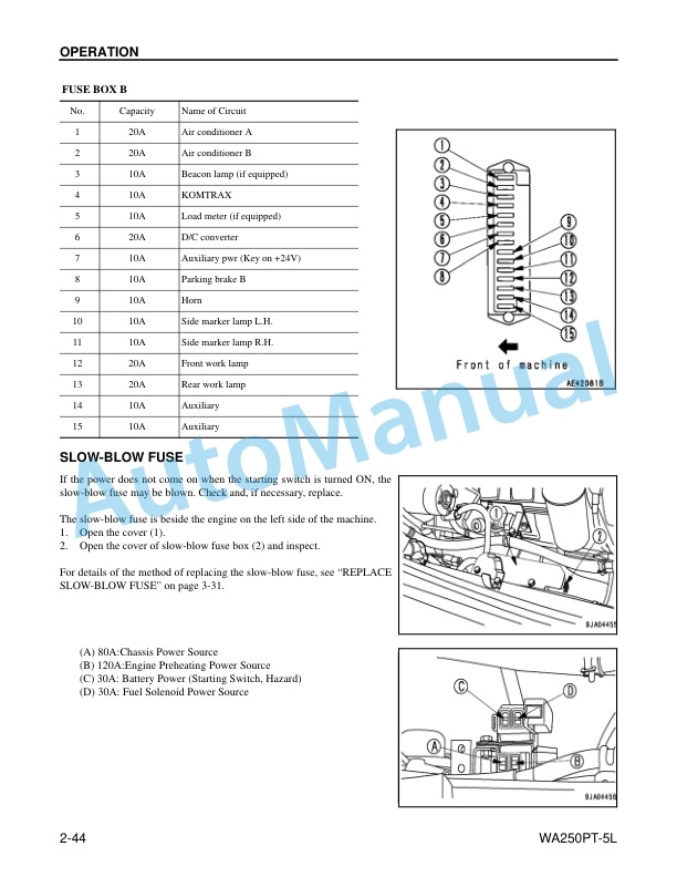 Komatsu WA250PT-5L Wheel Loader Operation and Maintenance Manual CEAM011402 3 Komatsu WA250PT-5L Wheel Loader Operation and Maintenance Manual CEAM011402 - Image 3