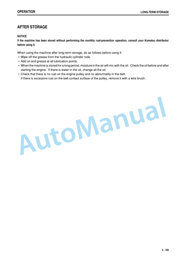 Komatsu WA250PZ-6 Wheel Loader Operation and Maintenance Manual TEN00454-06 4 Komatsu WA250PZ-6 Wheel Loader Operation and Maintenance Manual TEN00454-06 - Image 4