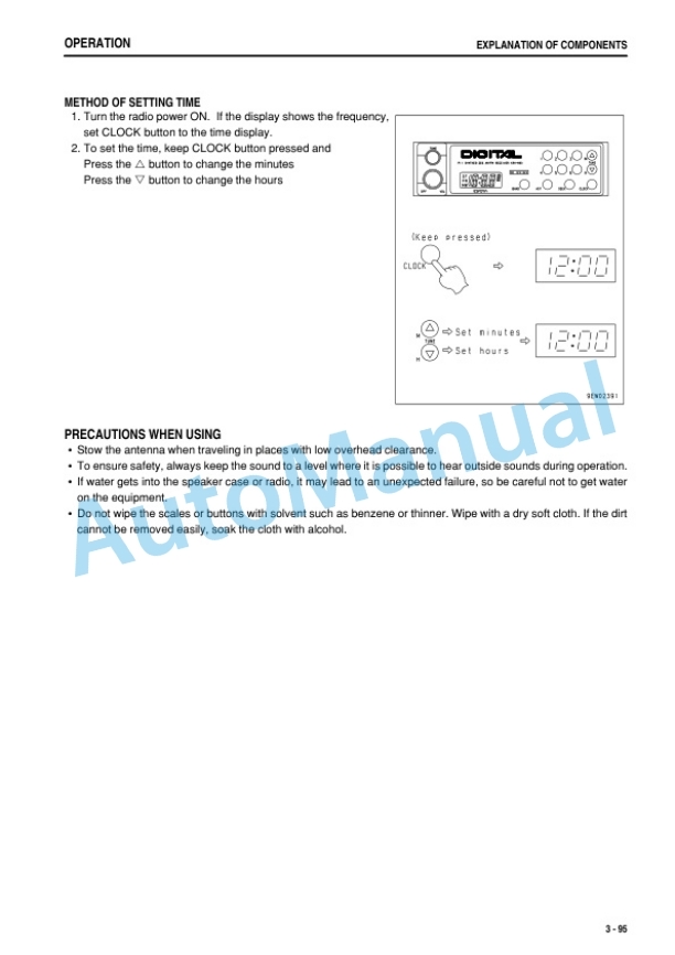 Komatsu WA250PZ-6 Wheel Loader Operation and Maintenance Manual TEN00454-07 3 Komatsu WA250PZ-6 Wheel Loader Operation and Maintenance Manual TEN00454-07 - Image 3