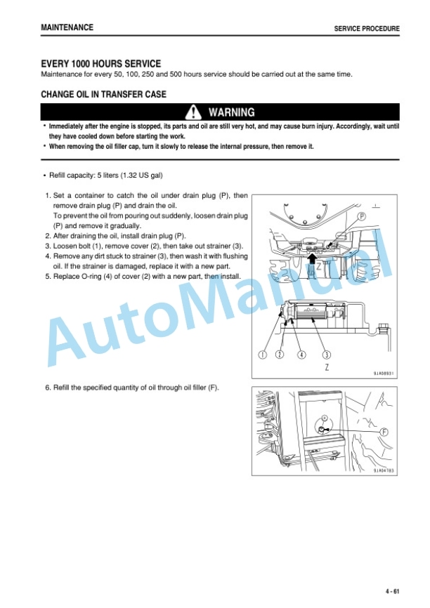 Komatsu WA250PZ-6 Wheel Loader Operation and Maintenance Manual TEN00454-07 5 Komatsu WA250PZ-6 Wheel Loader Operation and Maintenance Manual TEN00454-07 - Image 5