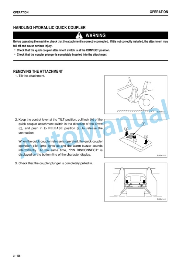 Komatsu WA250PZ-6 Wheel Loader Operation and Maintenance Manual TEN00455-07 4 Komatsu WA250PZ-6 Wheel Loader Operation and Maintenance Manual TEN00455-07 - Image 4