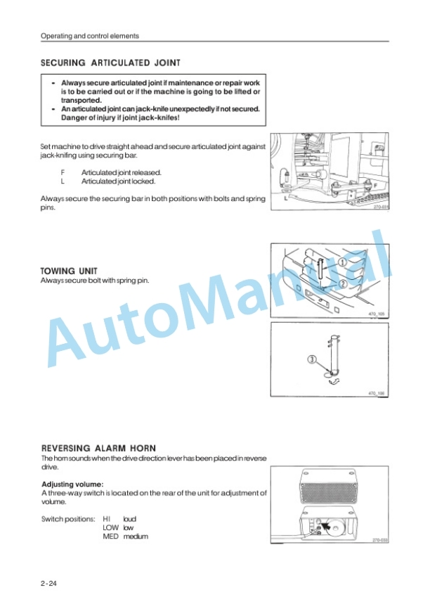 Komatsu WA270-3 Wheel Loader Operation and Maintenance Manual VEAM340100 3 Komatsu WA270-3 Wheel Loader Operation and Maintenance Manual VEAM340100 - Image 3