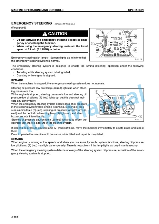 Komatsu WA270-7 Wheel Loader Operation and Maintenance Manual CEAM028001 4 Komatsu WA270-7 Wheel Loader Operation and Maintenance Manual CEAM028001 - Image 4