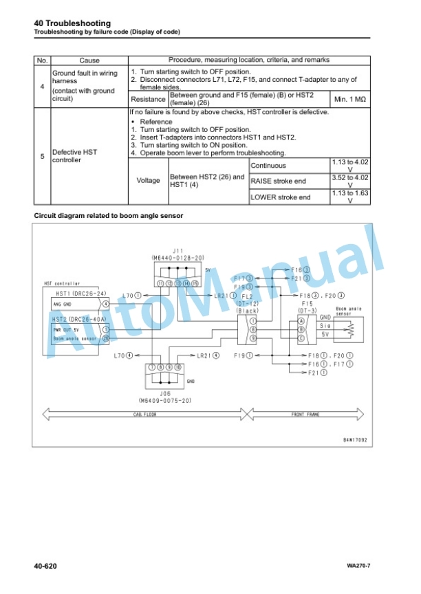 Komatsu WA270-7 Wheel Loader Shop Manual SEN06255-07 4 Komatsu WA270-7 Wheel Loader Shop Manual SEN06255-07 - Image 4