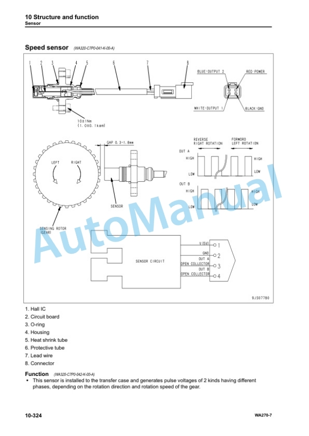 Komatsu WA270-7 Wheel Loader Shop Manual SEN06255-08 2 Komatsu WA270-7 Wheel Loader Shop Manual SEN06255-08 - Image 2