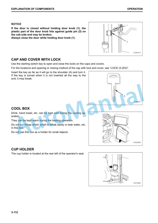 Komatsu WA270-8 Wheel Loader Operation and Maintenance Manual CEAM031701 3 Komatsu WA270-8 Wheel Loader Operation and Maintenance Manual CEAM031701 - Image 3