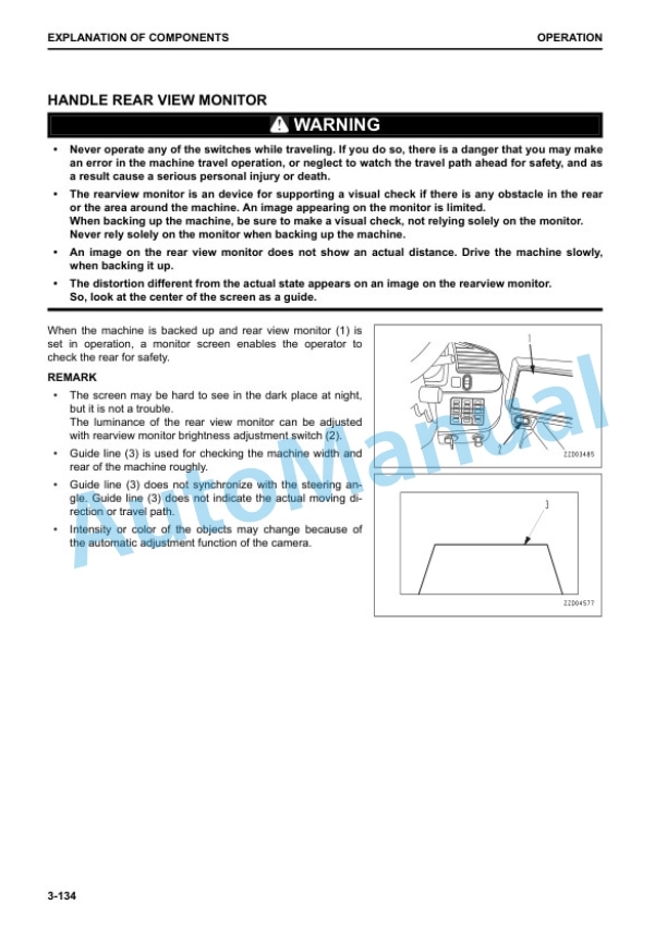 Komatsu WA270-8 Wheel Loader Operation and Maintenance Manual CEAM031705 3 Komatsu WA270-8 Wheel Loader Operation and Maintenance Manual CEAM031705 - Image 3