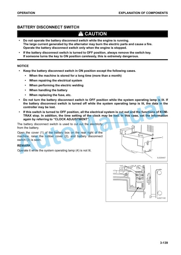 Komatsu WA270-8 Wheel Loader Operation and Maintenance Manual PEN01748-00 3 Komatsu WA270-8 Wheel Loader Operation and Maintenance Manual PEN01748-00 - Image 3