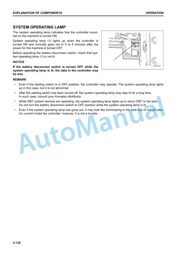 Komatsu WA270-8 Wheel Loader Operation and Maintenance Manual TEN01014-00 3 Komatsu WA270-8 Wheel Loader Operation and Maintenance Manual TEN01014-00 - Image 3