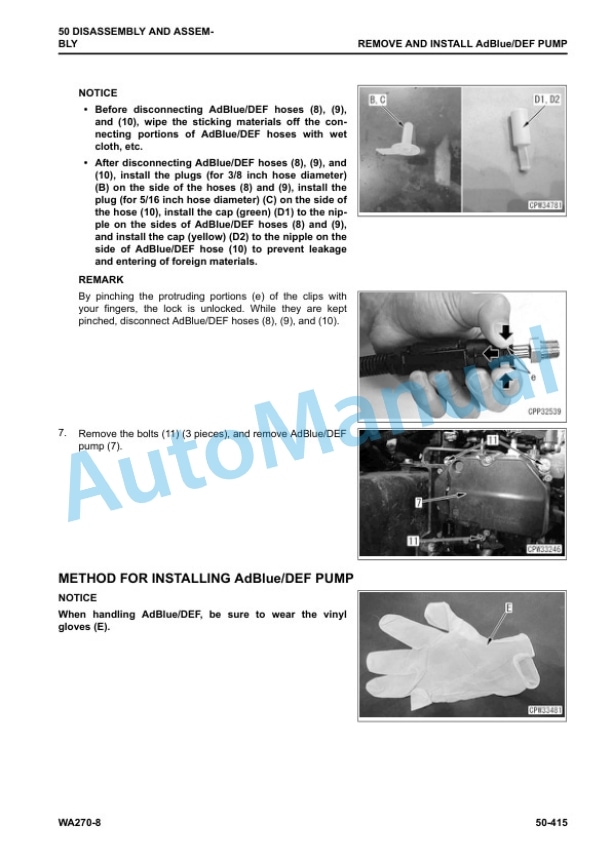 Komatsu WA270-8 Wheel Loader Shop Manual SEN06600-13 5 Komatsu WA270-8 Wheel Loader Shop Manual SEN06600-13 - Image 5