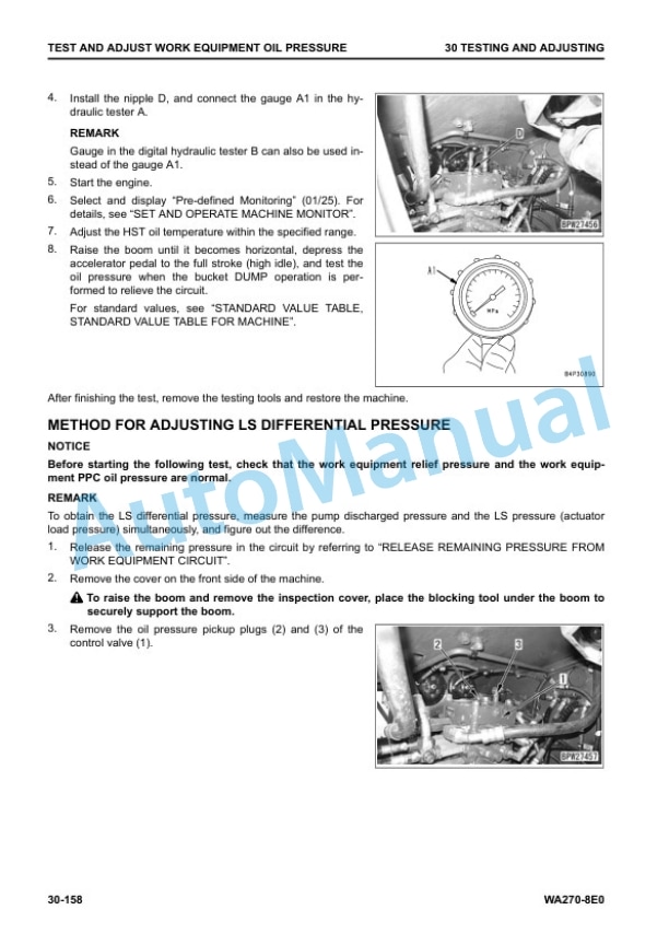 Komatsu WA270-8E0 Wheel Loader Shop Manual SEN06793-01 2 Komatsu WA270-8E0 Wheel Loader Shop Manual SEN06793-01 - Image 2