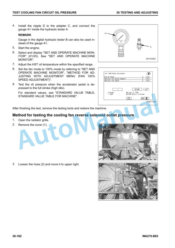 Komatsu WA270-8E0 Wheel Loader Shop Manual VENBM34000 2 Komatsu WA270-8E0 Wheel Loader Shop Manual VENBM34000 - Image 2