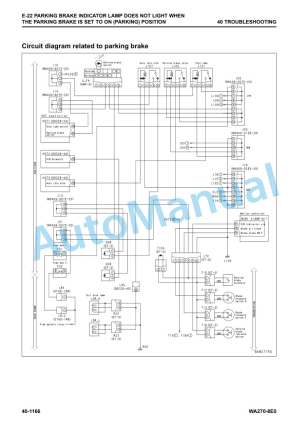 Komatsu WA270-8E0 Wheel Loader Shop Manual VENBM34000 4 Komatsu WA270-8E0 Wheel Loader Shop Manual VENBM34000 - Image 4