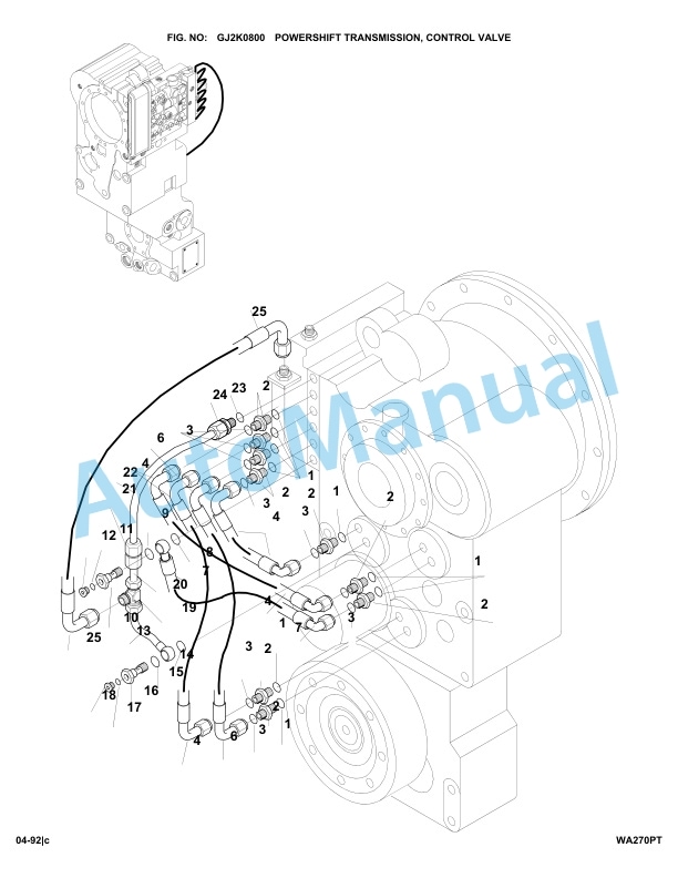 Komatsu WA270PT-3 Parts Manual WA270PT 3 Komatsu WA270PT-3 Parts Manual WA270PT-3