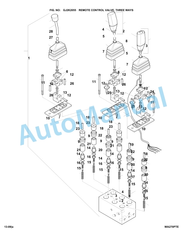 Komatsu WA270PT-3 Parts Manual WA270PTE 5 Komatsu WA270PT-3 Parts Manual WA270PTE-5