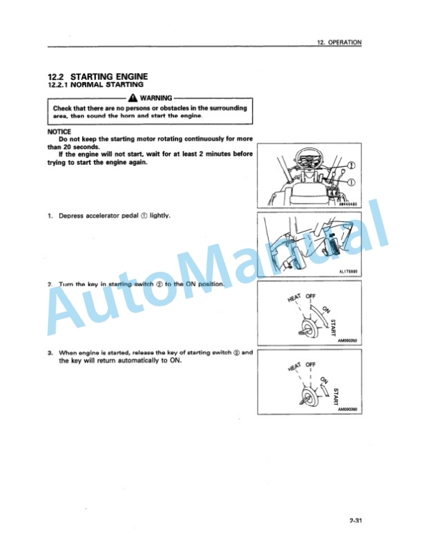 Komatsu WA30-5, WA50-3 Wheel Loader Operation and Maintenance Manual SEAM034300 3 Komatsu WA30-5, WA50-3 Wheel Loader Operation and Maintenance Manual SEAM034300 - Image 3