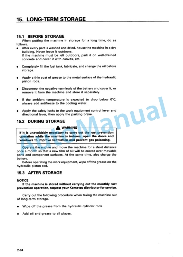 Komatsu WA30-5, WA50-3 Wheel Loader Operation and Maintenance Manual SEAM034302T 4 Komatsu WA30-5, WA50-3 Wheel Loader Operation and Maintenance Manual SEAM034302T - Image 4