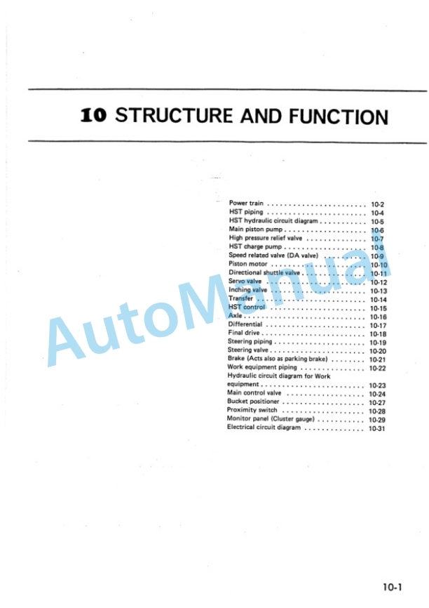 Komatsu WA30-5 Wheel Loader Shop Manual SEBM001500 2 Komatsu WA30-5 Wheel Loader Shop Manual SEBM001500 - Image 2