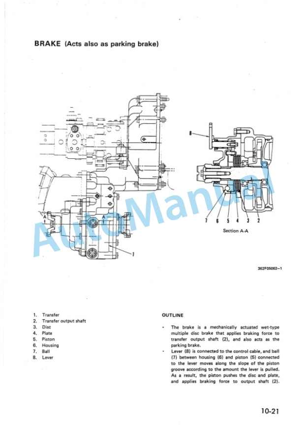 Komatsu WA30-5 Wheel Loader Shop Manual SEBM001500 3 Komatsu WA30-5 Wheel Loader Shop Manual SEBM001500 - Image 3