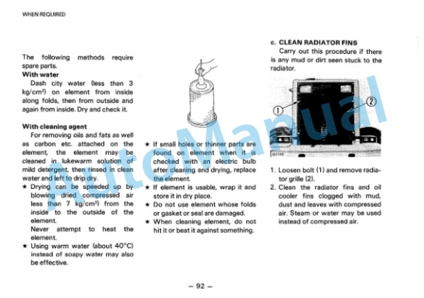 Komatsu WA320-1 Wheel Loader Operation and Maintenance Manual SEAMU4190106 4 Komatsu WA320-1 Wheel Loader Operation and Maintenance Manual SEAMU4190106 - Image 4