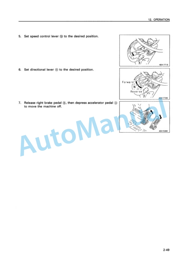 Komatsu WA320-3 Avance Auto Shift Transmission Wheel Loader Operation and Maintenance Manual TEN00256-00 3 Komatsu WA320-3 Avance Auto Shift Transmission Wheel Loader Operation and Maintenance Manual TEN00256-00 - Image 3