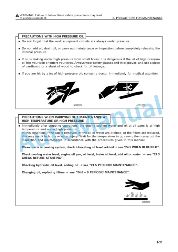 Alternative view of Komatsu WA320-3 Avance Custom Wheel Loader Operation and Maintenance Manual PEN00222-01