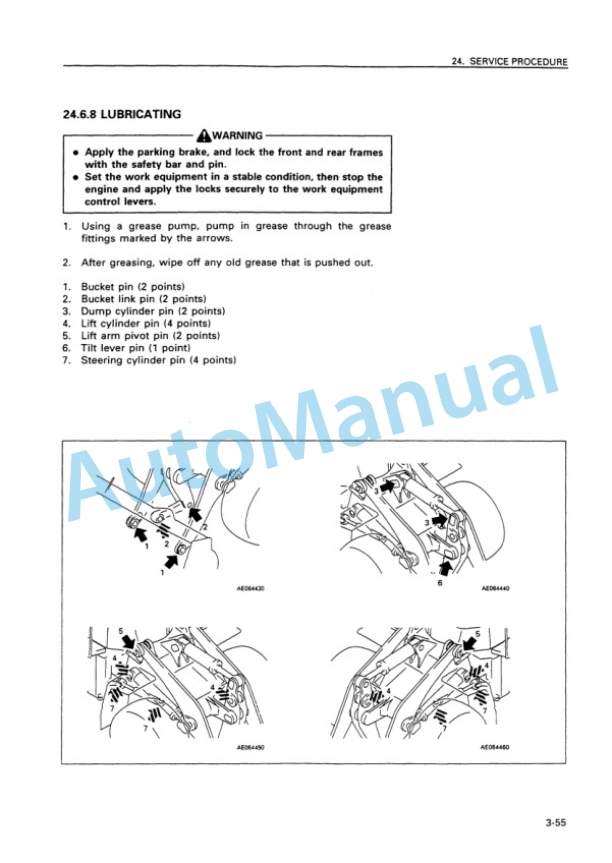 Komatsu WA320-3 Avance Wheel Loader Operation and Maintenance Manual PEN00259-00 5 Komatsu WA320-3 Avance Wheel Loader Operation and Maintenance Manual PEN00259-00 - Image 5