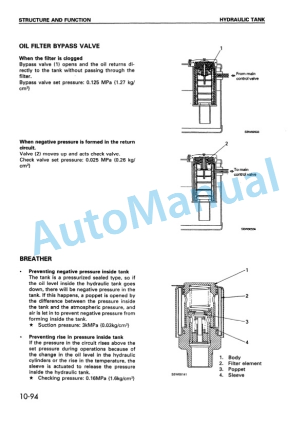 Komatsu WA320-3 Avance Wheel Loader Shop Manual SMEW3200M0 2 Komatsu WA320-3 Avance Wheel Loader Shop Manual SMEW3200M0 - Image 2