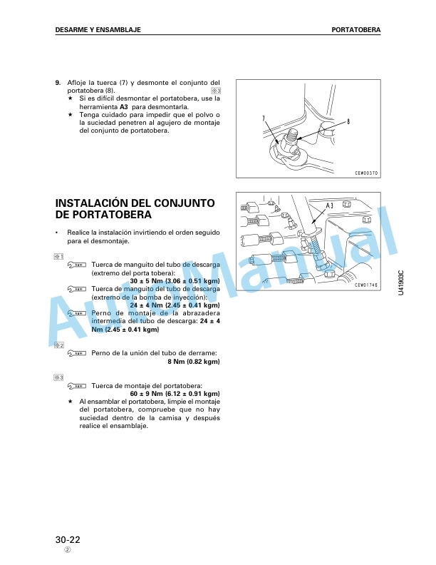 Komatsu WA320-3 Custom Avance Loader Shop Manual GSBM010302 4 Komatsu WA320-3 Custom Avance Loader Shop Manual GSBM010302-4