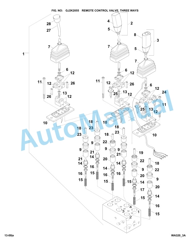 Komatsu WA320-3 Parts Manual WA320_3A 5 Komatsu WA320-3 Parts Manual WA320_3A-5