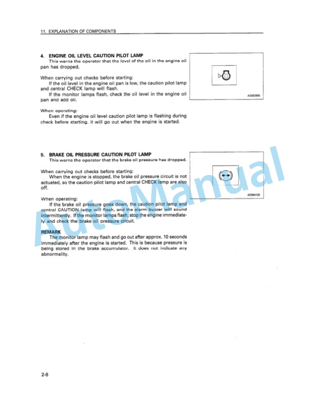 Alternative view of Komatsu WA320-3 Wheel Loader Operation and Maintenance Manual SEAM006101