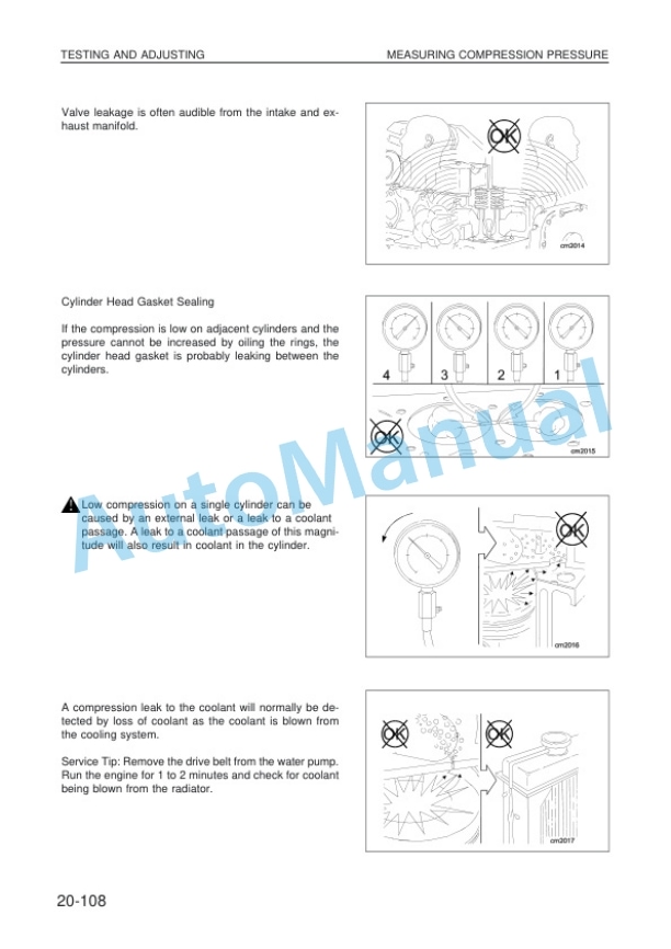 Komatsu WA320-3 Wheel Loader Shop Manual VEBM450104 3 Komatsu WA320-3 Wheel Loader Shop Manual VEBM450104 - Image 3