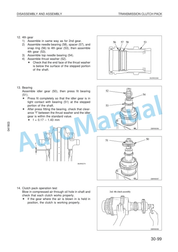 Komatsu WA320-3 Wheel Loader Shop Manual VEBM450104 5 Komatsu WA320-3 Wheel Loader Shop Manual VEBM450104 - Image 5