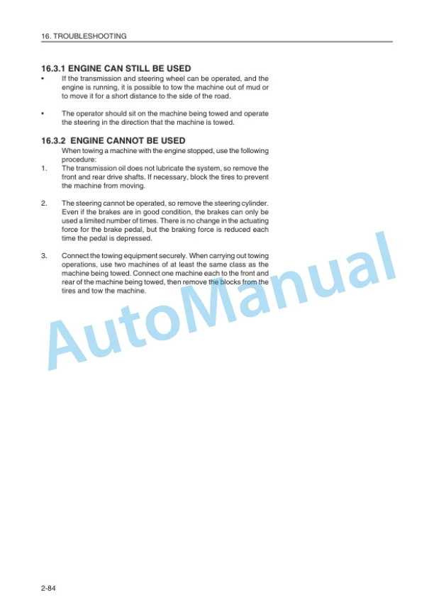 Komatsu WA320-3H Wheel Loader Operation and Maintenance Manual VEAM450300 4 Komatsu WA320-3H Wheel Loader Operation and Maintenance Manual VEAM450300 - Image 4