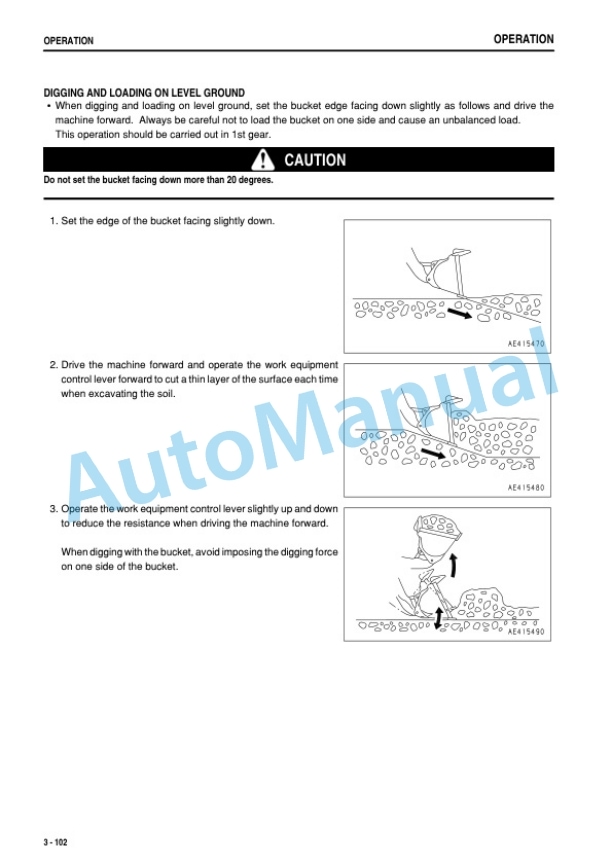 Komatsu WA320-5 Galeo Wheel Loader Operation and Maintenance Manual TEN00159-00 4 Komatsu WA320-5 Galeo Wheel Loader Operation and Maintenance Manual TEN00159-00 - Image 4