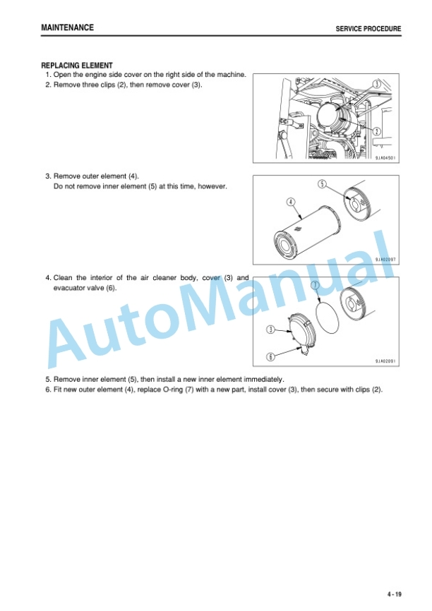 Komatsu WA320-5 Galeo Wheel Loader Operation and Maintenance Manual TEN00159-00 5 Komatsu WA320-5 Galeo Wheel Loader Operation and Maintenance Manual TEN00159-00 - Image 5