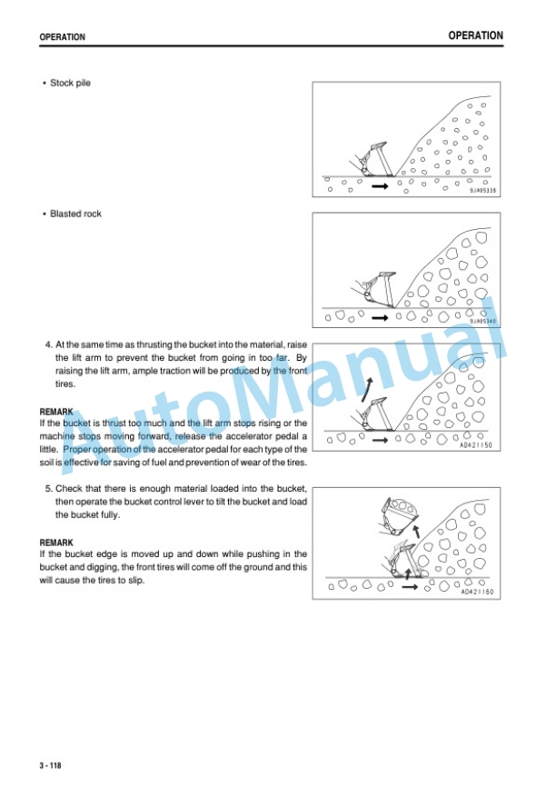 Komatsu WA320-5 Wheel Loader Operation and Maintenance Manual PEN00575-07-4