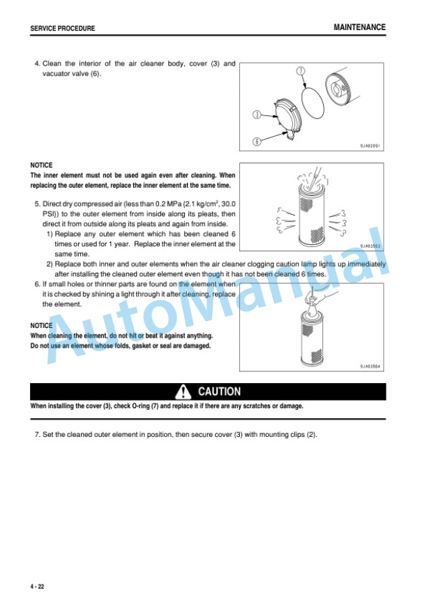Komatsu WA320-5 Wheel Loader Operation and Maintenance Manual PEN00916-03 5 Komatsu WA320-5 Wheel Loader Operation and Maintenance Manual PEN00916-03 - Image 5