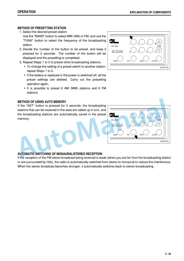 Komatsu WA320-5 Wheel Loader Operation and Maintenance Manual TEN00397-01 3 Komatsu WA320-5 Wheel Loader Operation and Maintenance Manual TEN00397-01 - Image 3