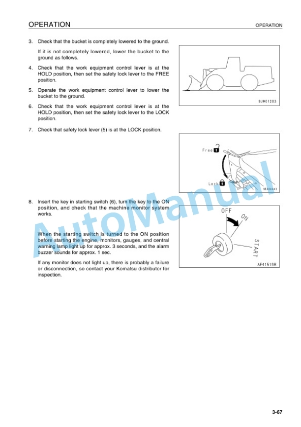 Komatsu WA320-5 Wheel Loader Operation and Maintenance Manual VEAM240100 3 Komatsu WA320-5 Wheel Loader Operation and Maintenance Manual VEAM240100 - Image 3