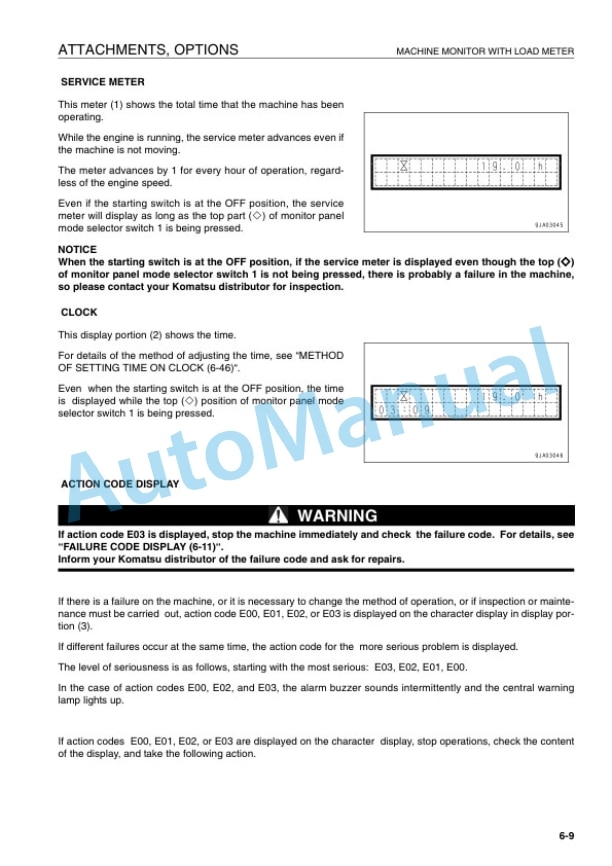 Komatsu WA320-5H Wheel Loader Operation and Maintenance Manual VEAM240100 5 Komatsu WA320-5H Wheel Loader Operation and Maintenance Manual VEAM240100 - Image 5