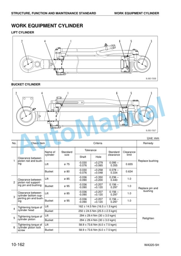 Komatsu WA320-5H Wheel Loader Shop Manual VEBM240100 2 Komatsu WA320-5H Wheel Loader Shop Manual VEBM240100 - Image 2