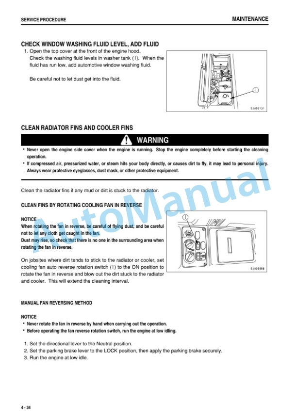 Komatsu WA320-6 Wheel Loader Operation and Maintenance Manual PEN00498-09 5 Komatsu WA320-6 Wheel Loader Operation and Maintenance Manual PEN00498-09 - Image 5