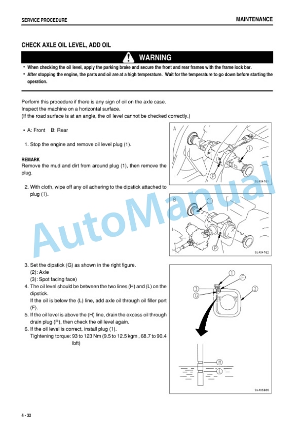 Komatsu WA320-6 Wheel Loader Operation and Maintenance Manual PEN01018-03 5 Komatsu WA320-6 Wheel Loader Operation and Maintenance Manual PEN01018-03 - Image 5