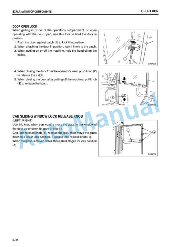 Komatsu WA320-6 Wheel Loader Operation and Maintenance Manual TEN00235-06 3 Komatsu WA320-6 Wheel Loader Operation and Maintenance Manual TEN00235-06 - Image 3