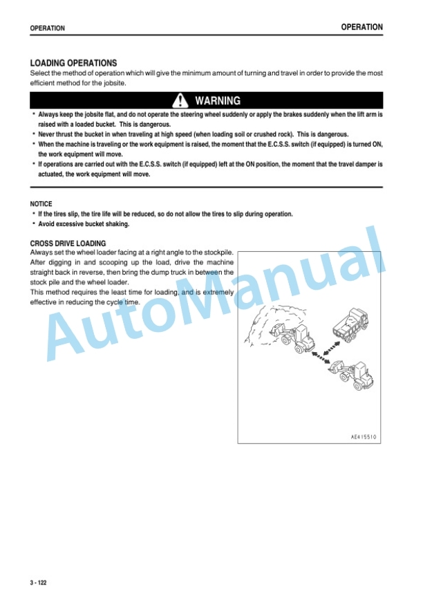 Komatsu WA320-6 Wheel Loader Operation and Maintenance Manual TEN00457-08 4 Komatsu WA320-6 Wheel Loader Operation and Maintenance Manual TEN00457-08 - Image 4