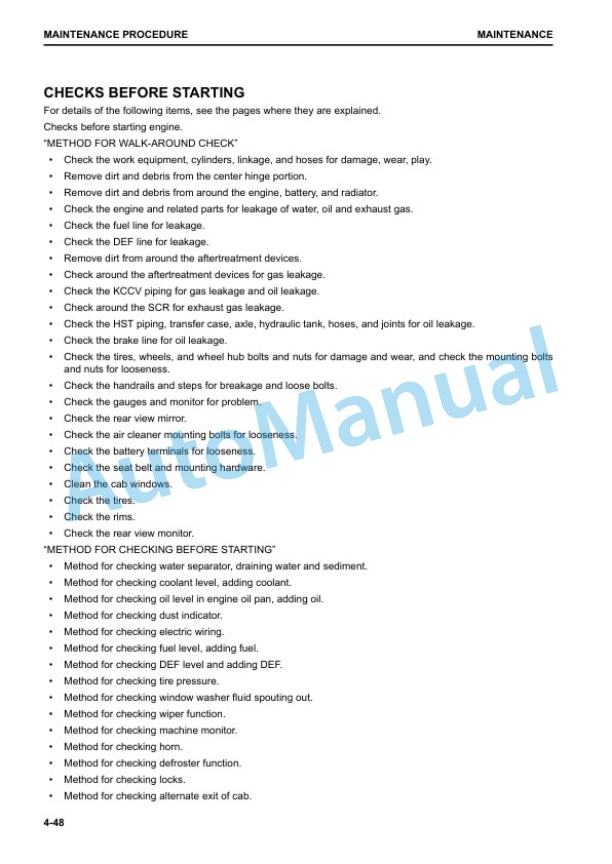 Komatsu WA320-8 Wheel Loader Operation and Maintenance Manual PEN01029-00 5 Komatsu WA320-8 Wheel Loader Operation and Maintenance Manual PEN01029-00 - Image 5