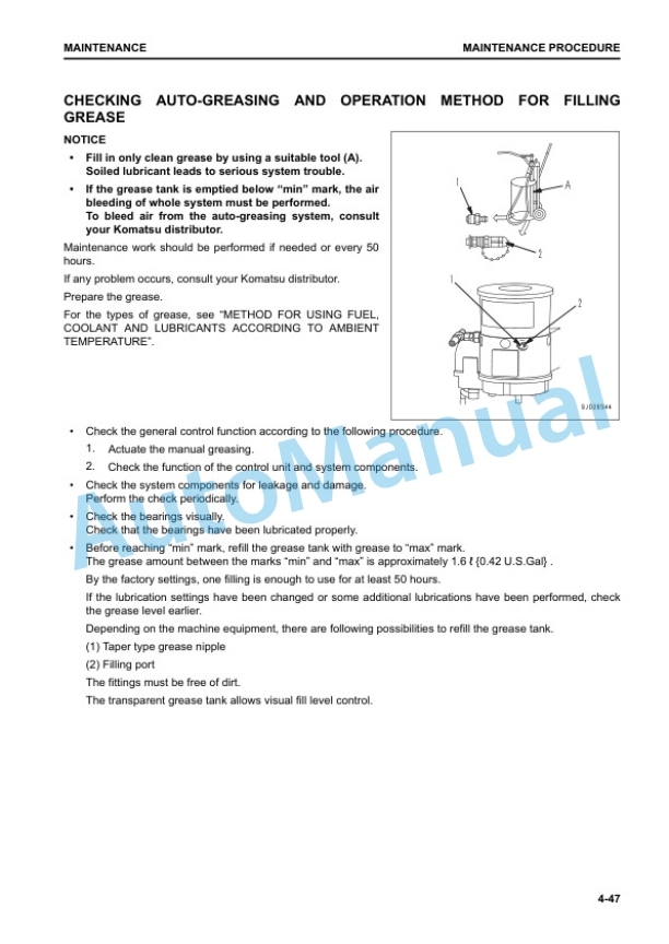 Komatsu WA320-8 Wheel Loader Operation and Maintenance Manual PEN01533-00 5 Komatsu WA320-8 Wheel Loader Operation and Maintenance Manual PEN01533-00 - Image 5