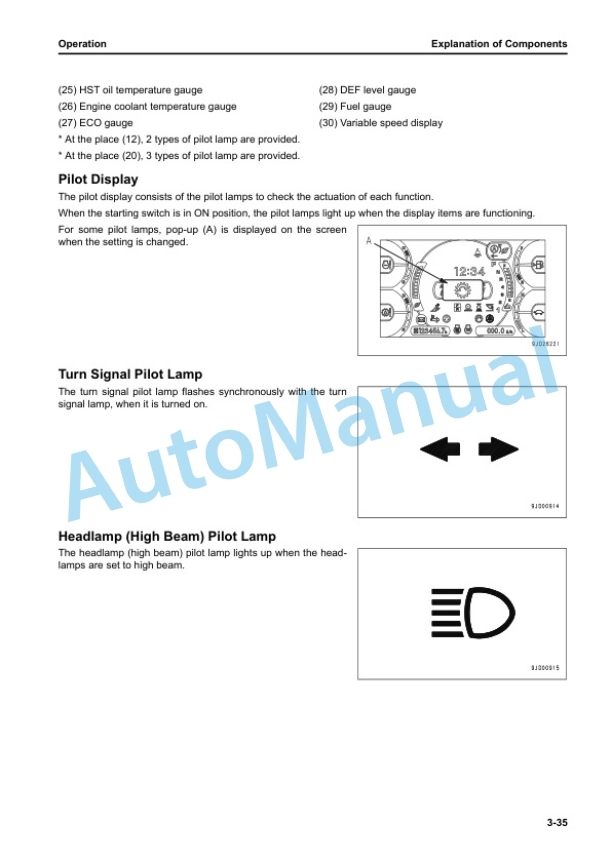 Alternative view of Komatsu WA320-8 Wheel Loader Operation and Maintenance Manual PEN02041-00