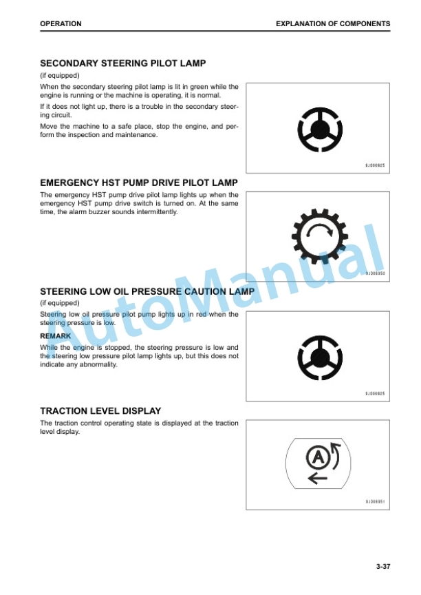 Alternative view of Komatsu WA320-8 Wheel Loader Operation and Maintenance Manual TEN00739-03